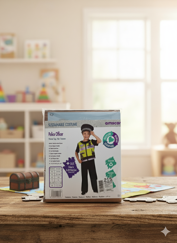 Amscan Police Officer Kinderkostüm, 110 cm